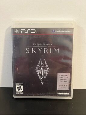 The Elder Scrolls V Skyrim PS3 Complete CIB Tested Working